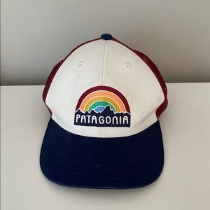 Patagonia rainbow mesh hat